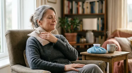 Thérapie par le chaud et le froid pour soulager les douleurs cervicales