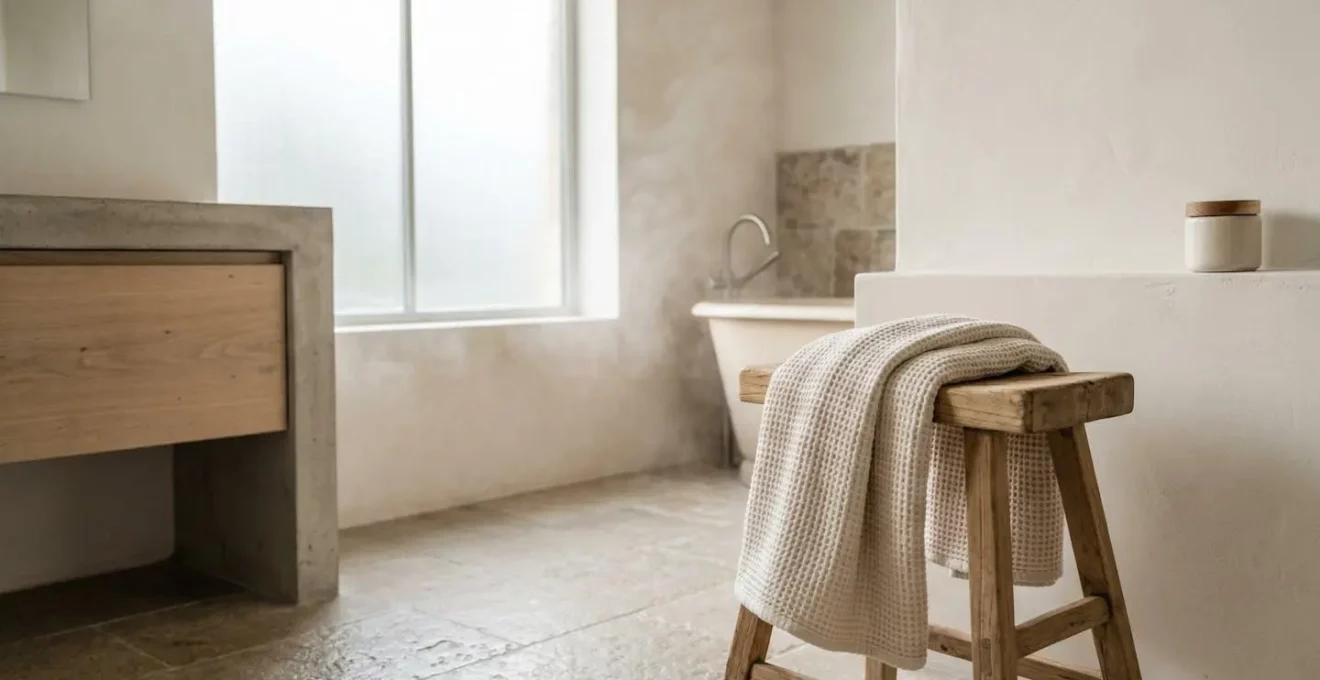 Application du beurre de karité sur peau légèrement humide après le bain